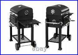 Grill Charcoal BBQ Barbecue Smoker Garden Portable MU7426849047625UK 115x66x108