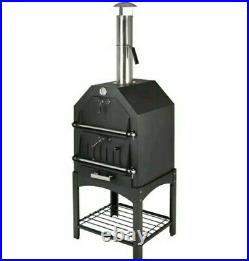 Hot sale La Hacienda Multi-Function Outdoor Pizza Oven BBQ Grill Smoker new