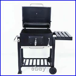 Humlin Charcoal Bbq Grill Barbecue Smoker Grate Garden Portable Outdoor