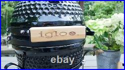 IGLOO Kamado 13 Ceramic Charcoal Grill Smoker BBQ Picnic/Balcony