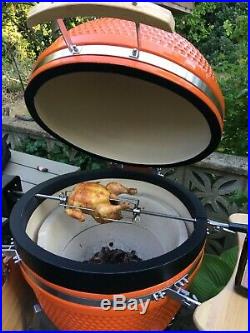Igloo Kamado XL BBQ Grill Smoker Ceramic Egg Charcoal Cooking Oven Outdoor