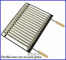 Imex The Fox 71406 Barbecue with Iron Grill Stainless steel 5000.0000