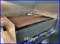 Imperial 3 Burner Gas Charcoal BBQ Grill
