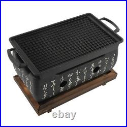 Japanese Korean Ceramic BBQ Table Grill Chicken Barbecue Charcoal Grill Stove HG