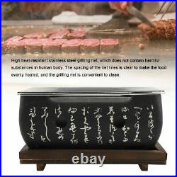 Japanese Korean Ceramic BBQ Table Grill Chicken Barbecue Charcoal Grill Stove XX