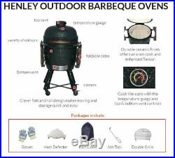 Kamado 21'' BBQ GRILL SMOKER CHARCOL BARBEQUE OUTDOOR WITH FREE GIFT