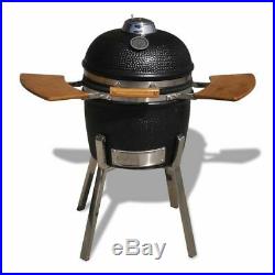 Kamado BBQ Grill Smoker Ceramic Egg Charcoal Cooking Oven Outdoor 27 / 33cm