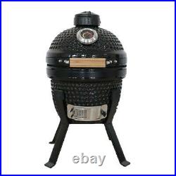 Kamado Bono Picnic13 BBQ Grill Smoker Ceramic Egg Charcoal Cooking Oven Outdoor