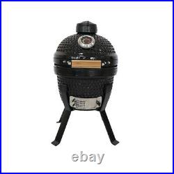 Kamado Bono Picnic13 BBQ Grill Smoker Ceramic Egg Charcoal Cooking Oven Outdoor