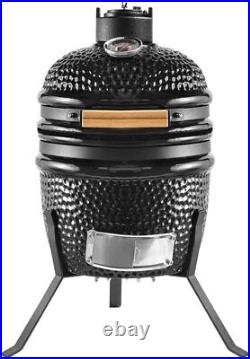 Kamado Mini 13 Ceramic BBQ Grill Smoker BBQ Egg Charcoal Cooking Oven Outdoor