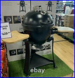 Kamado Steel Egg BBQ Barbecue Grill Oven Outdoor Cooking Brand New