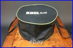 Kool Grill Koolgrill Charcoal BBQ Air Assisted Portable RED + Carry Case