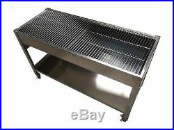 LARGE Zodiac STAINLESS STEEL CHARCOAL CATERING COMMERCIAL BBQ GRILL