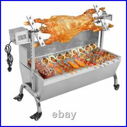 Lamb Hog Pork Roast Spit Roast Machine Rotisserie Charcoal Barbecue Grill BBQ