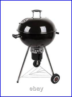 Landmann Kettle Large BBQ Barbeque Charcoal Grill & Cover, Outdoor Patio Garden