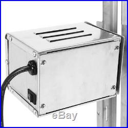 Large Grill Rotisserie Spit Roaster Rod Charcoal BBQ Pig Chicken 15W Motor