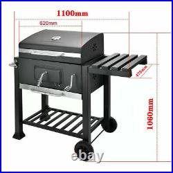 Large Portable Charcoal BBQ Grill Multi Feature BBQ Grill For Garden Outdoor UK