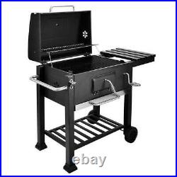 Large Portable Charcoal BBQ Grill Multi Feature BBQ Grill For Garden Outdoor UK