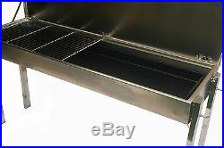 Large Stainless Steel Commercial Charcoal BBQ Grill