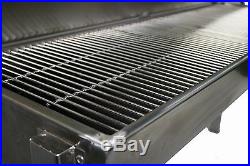 Large Stainless Steel Commercial Charcoal BBQ Grill