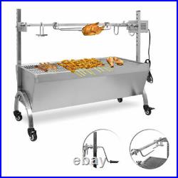 Large Stainless Steel Hog BBQ Grill Outdoor Garden Picnic Charcoal Barbeque Pit