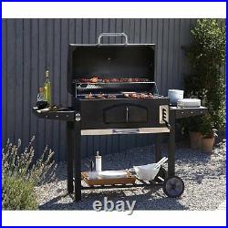 Large barbecue Outdoor XXL Smoker Charcoal BBQ Portable Grill Garden BBQ