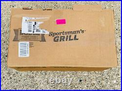 Lodge Sportsman's Cast Iron Grill BBQ Outdoors Portable Made in USA New