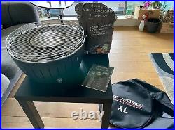 LotusGrill XL Smokeless Charcoal BBQ Grill Anthracite + free 2.3kg Coal + Bag