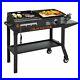 NEW_Duo_Griddle_Charcoal_Grill_Combo_1_Burner_Blackstone_BBQ_Tailgate_Party_01_bct