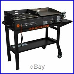 NEW Duo Griddle & Charcoal Grill Combo 1 Burner Blackstone BBQ Tailgate Party