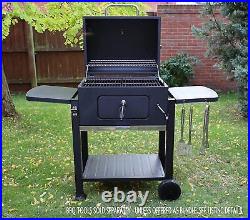 NEW Radar Premium Charcoal BBQ Grill Galvanised Steel with Weatherproof Cover