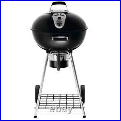 Napoleon 22 (56cm) Charcoal Kettle Barbecue Grill and Cover in Black