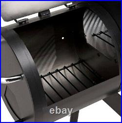 Neo Large Barrel Smoker Barbecue BBQ Outdoor Charcoal Portable Grill Garden Drum