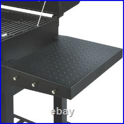 New Classic 60cm American Charcoal BBQ Barbecue Grill trolley outdoor garden