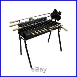 New Cyprus Grill Deluxe Auto (Black) Souvla Package Deal with 20kg Variable Spee