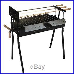 New Cyprus Grill Modern Rotisserie Spit (Product of Cyprus) Limited Edition wh