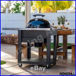 Nexgrill 22 (56 cm) Charcoal Kettle Barbecue Grill With Cart bbq Grill Steel