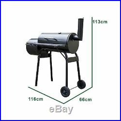 Outdoor Garden Multi Purpose Bbq Smoker With Tool Set Cooking Grilling Barbeque