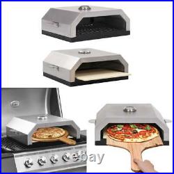 Outdoor Pizza Oven Barbecue Grill Gas Charcoal BBQ Garden Party Camping Cooker