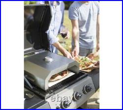 Outdoor Pizza Oven Barbecue Grill Gas Charcoal BBQ Garden Party Stainless Steel