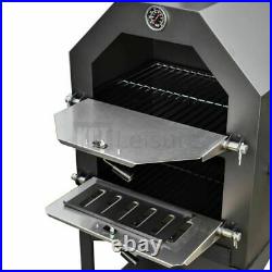 Outdoor Pizza Oven Portable Wood-Fired Charcoal BBQ grill Barbecue Garden Picnic