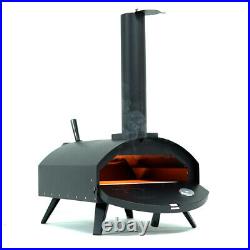 Outdoor Pizza Oven Wood Fired Like Ooni Barbecue Grill Bbq-bits Bella Black