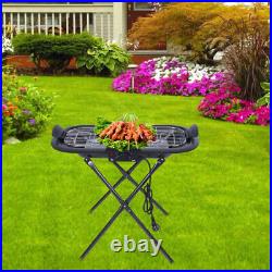 Outdoor Portable Barbecue Grill Folding Charcoal BBQ Travel Camping Stove 2000W