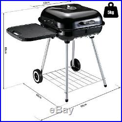 Outsunny Portable Charcoal Steel Grill BBQ Outdoor Picnic Camping Backyard with