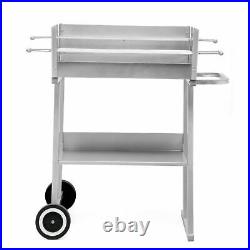 Pasadena Trolley Mounted Charcoal BBQ Grill
