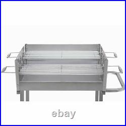 Pasadena Trolley Mounted Charcoal BBQ Grill