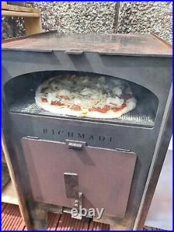 Pizza Oven / Grill Charcoal Wood Outdoor Garden Chimney BBQ Smoker Stone Baked