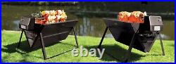 Portable BBQ Asado uBer-Q spit Rotisserie Barbecue, grill plate, kebab accessory