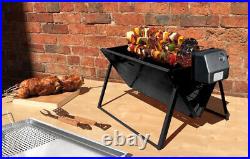 Portable BBQ Asado uBer-Q spit Rotisserie Barbecue, grill plate, kebab accessory