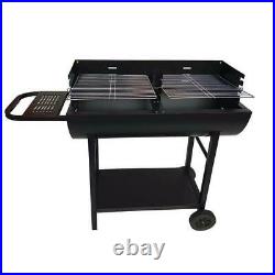Portable BBQ Barbecue Steel Charcoal Grill Outdoor Garden Party Fold Stove